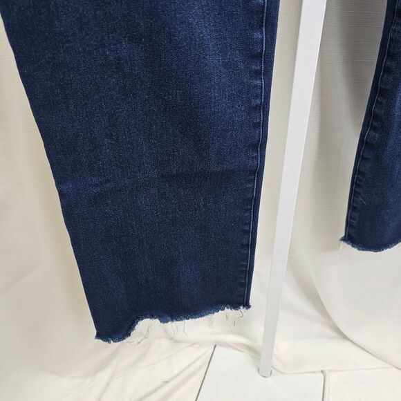 Betabrand Raw Hem Straight Leg Jean Size 2XL - Picture 3 of 9